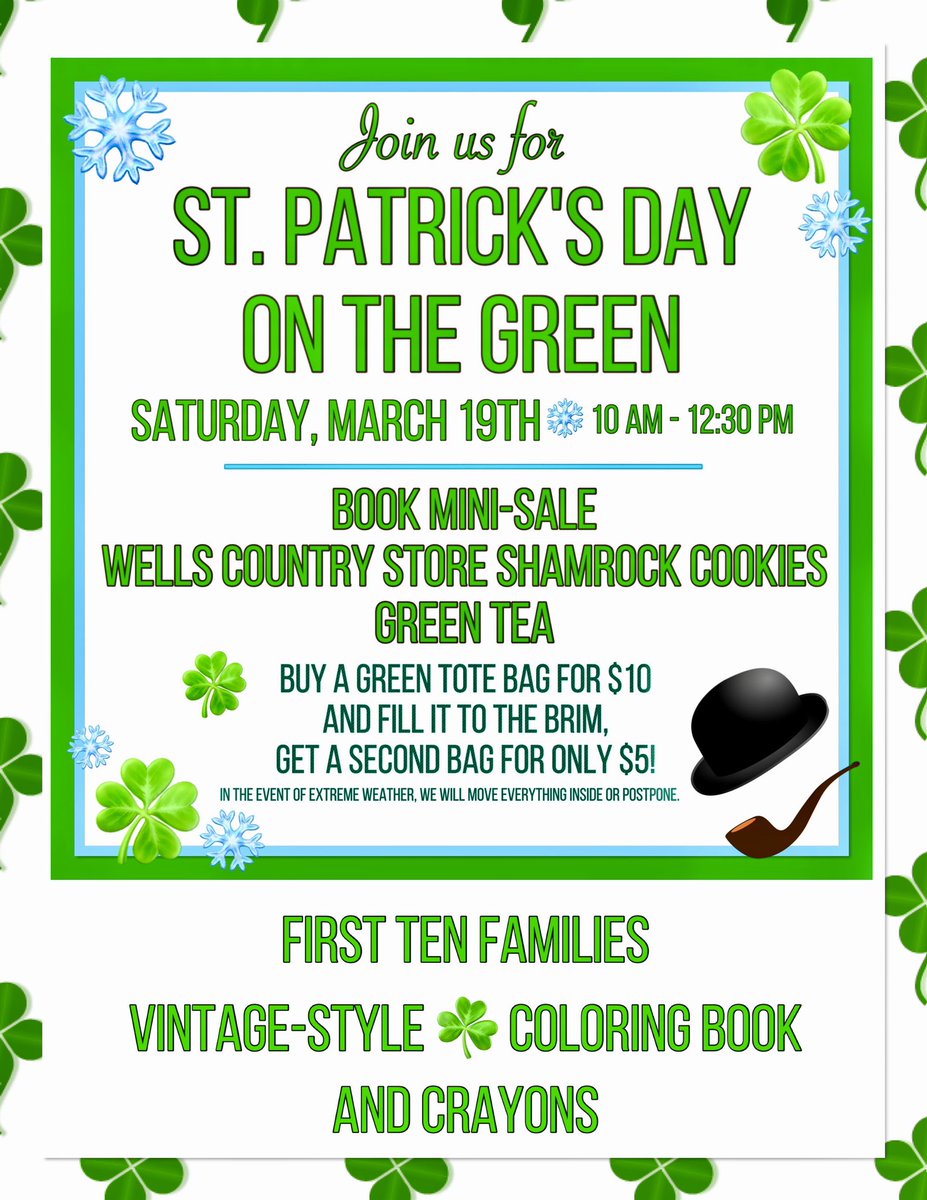 Wells Village Library (@librarywells) on Twitter photo 