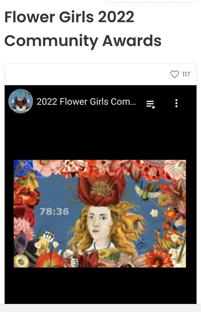 My <a href="/FlowerGirlsNFT/">The Flower Girls 🌸</a> invitation NFT turned into a portal to our gala this evening. How freaking cool is that? I cannot wait to party with the flower fam!