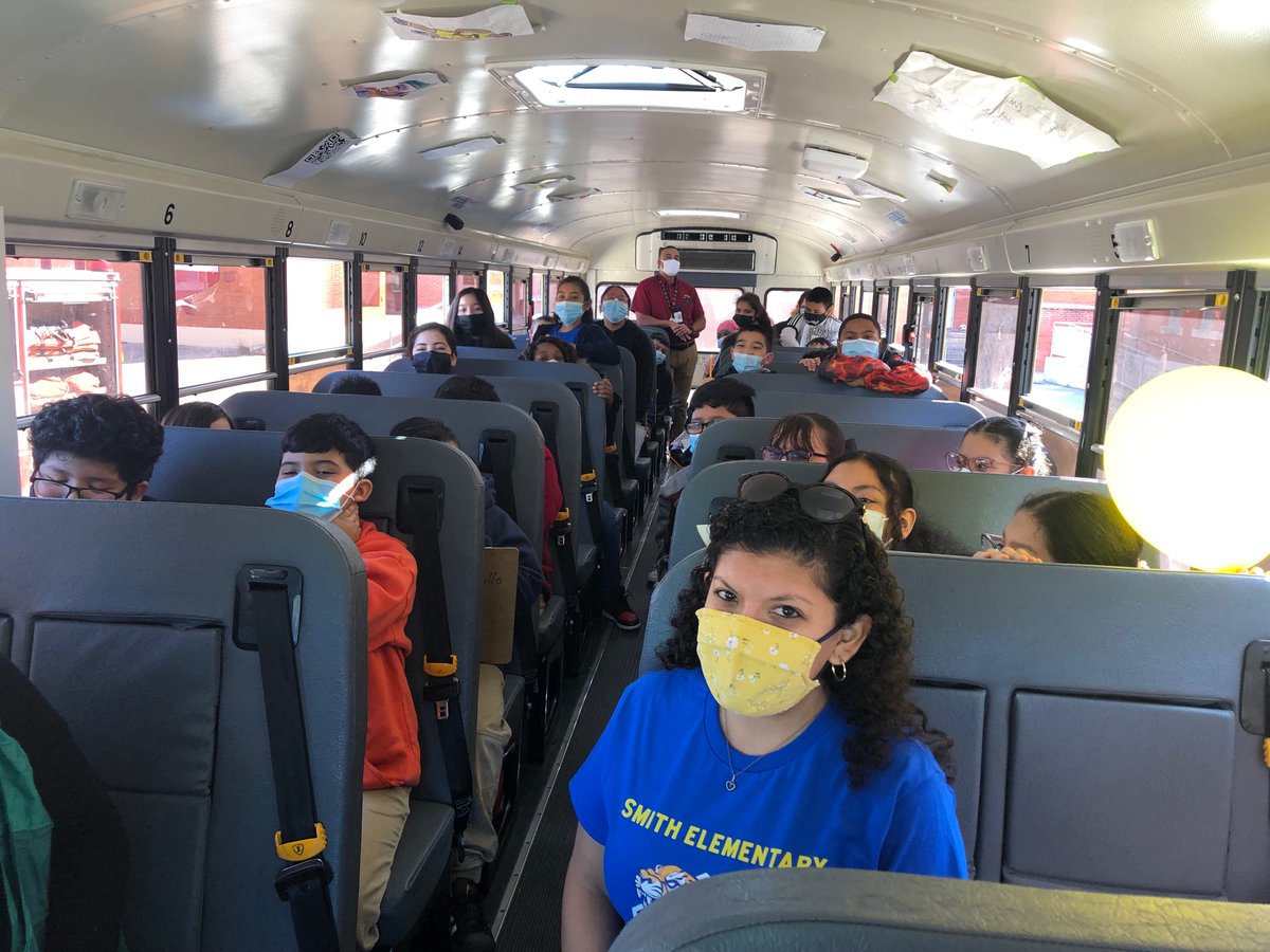 Thank you Ms. Gutierrez School Counselor <a href="/SmithES_Saisd/">Smith Elementary</a> for letting Transportation be a part of Careers on Wheels today!  You have the most wonderful students!