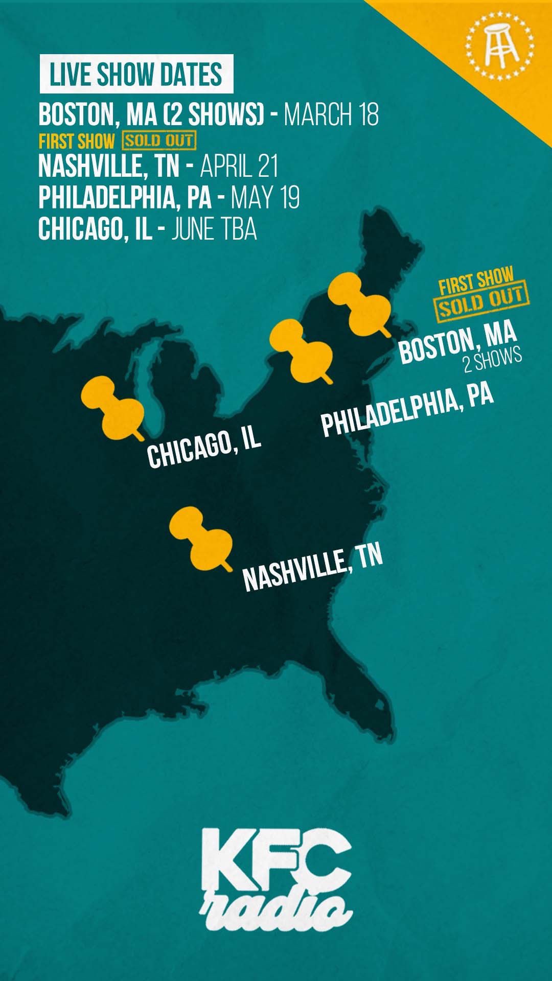 KFC on Twitter "The KFCradio Live Spring/Summer 2022 Tour is