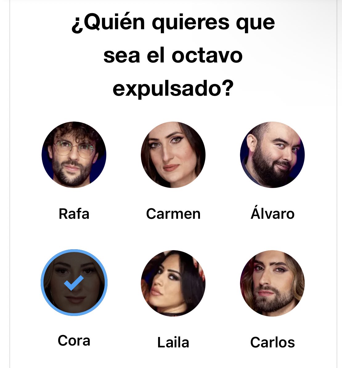 monavanderwaall's tweet photo. TOD@S A UNA!!! TOD@S A POR CORA!!! 

#SecretStory #Secret4M  #SecretGala7 https://t.co/HnfhtV1tjL