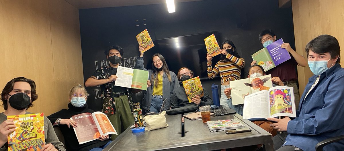WUPR's tweet photo. new issue is here! come pick it up from the harvey media suite! https://t.co/gfQmwfifso