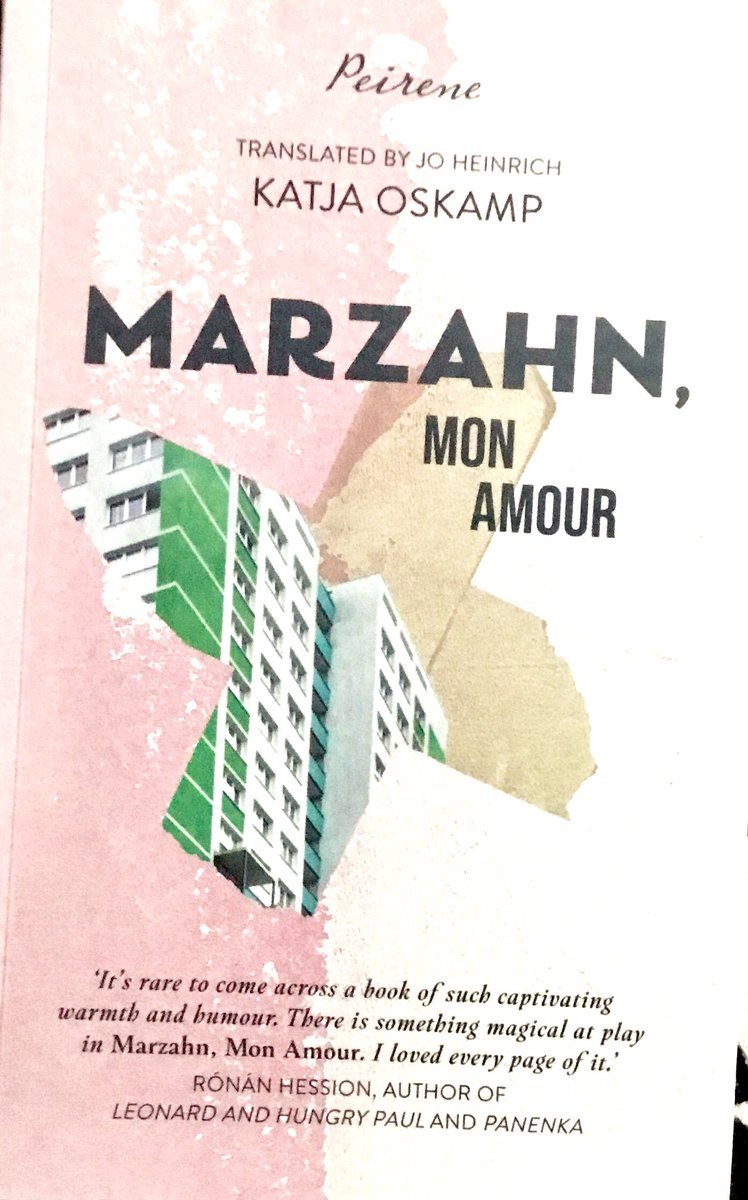 Marzahn,Mon Amour by #KatjaOskamp translated by #JoHeinrich
published by @PeirenePress  Thanks to various people who recommended this #BookTwitter but tbh @PeirenePress  never disappoints