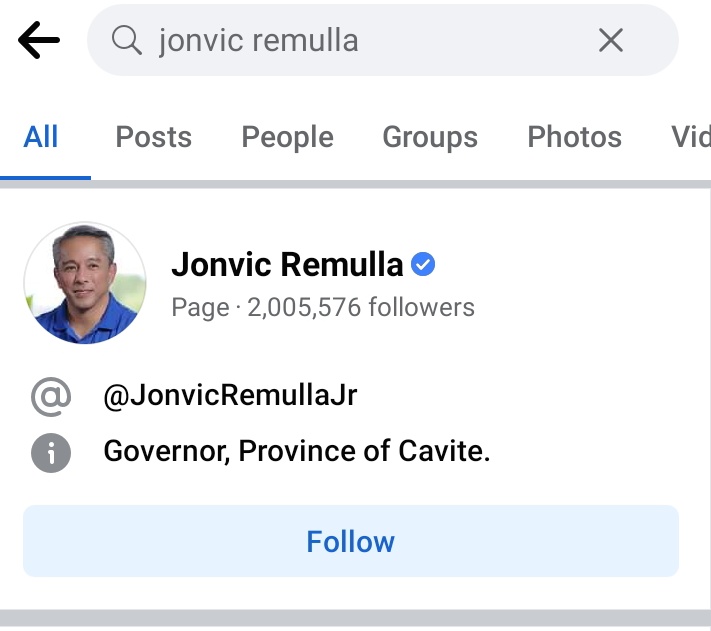 vrncrstbl's tweet photo. I've been monitoring the followers of the cavite governor Jonvic Remulla on his Facebook Account and everyday pabawas ng pabawas! And  I just wanna say, DASERB!!

#CaviteIsPink #800KMinusOne https://t.co/MZ1veX9nXm