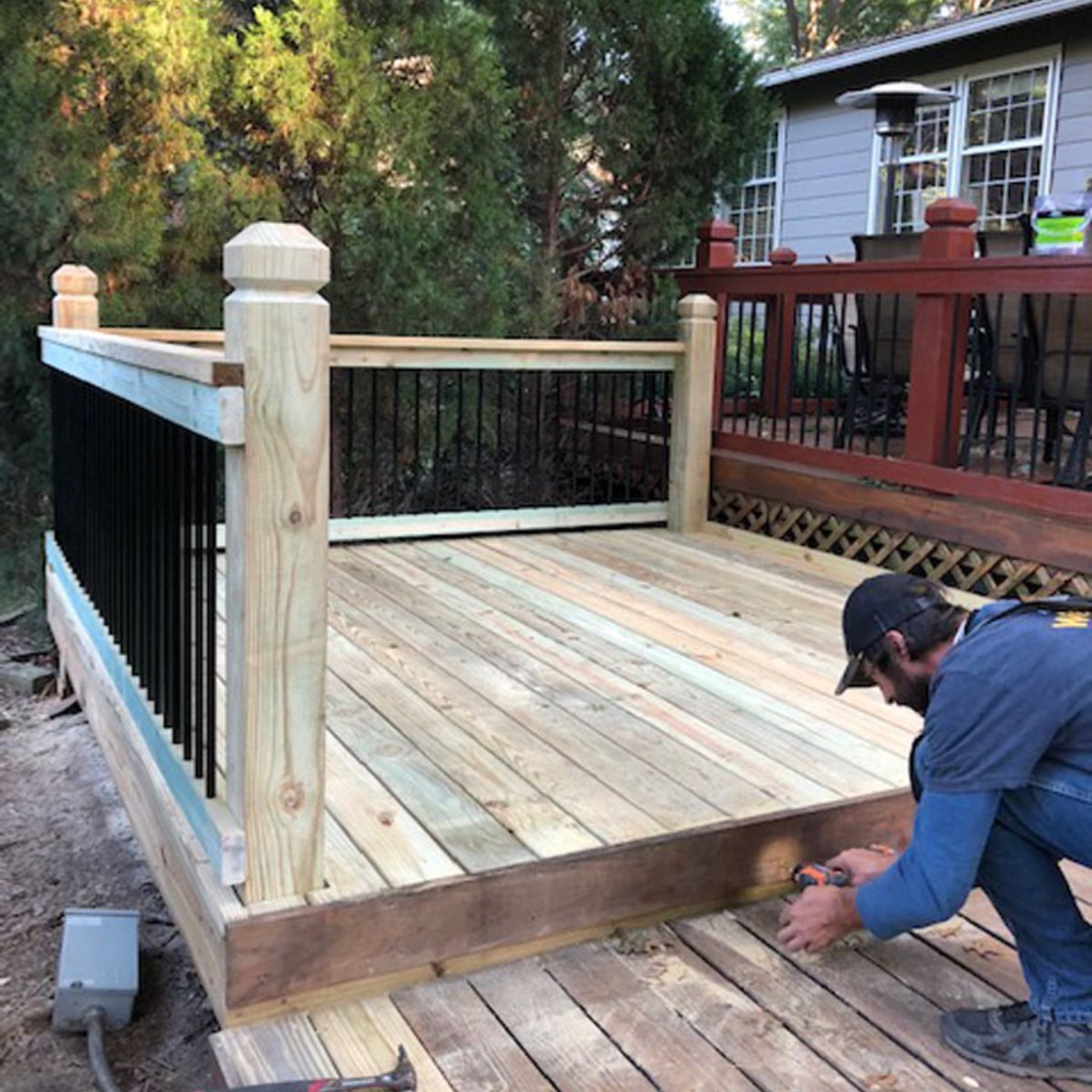 wefixdecks's tweet photo. We Fix Decks is raising the bar when it comes to deck repairs, installations, and maintenance. Protect your home by giving us a call: (816) 518-5485. https://t.co/vBipI6BTuD