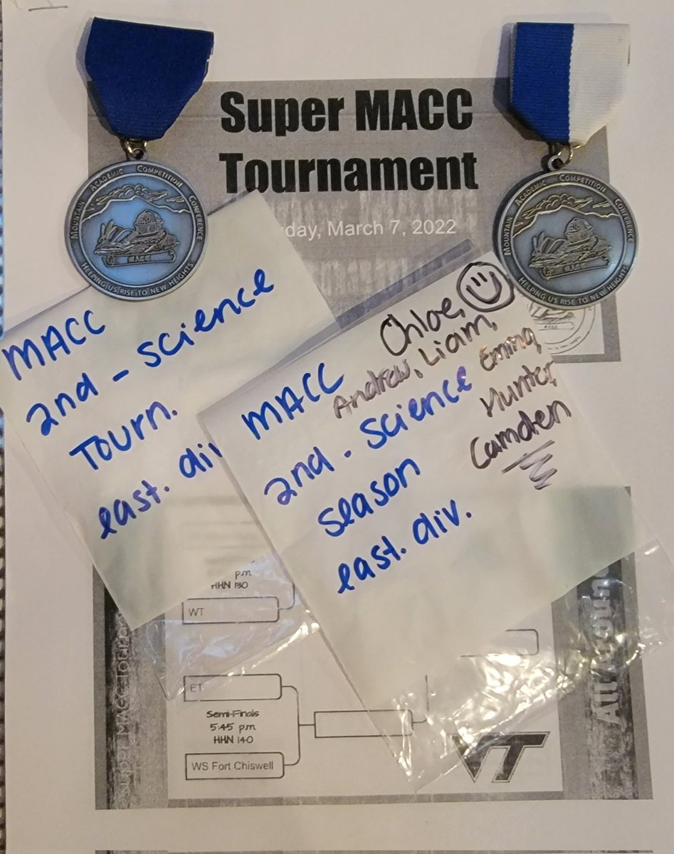 elizdaniw's tweet photo. SO PROUD OF MY TEAM! VT bound on Monday foR Super MACC. 💚💛 https://t.co/DgMRcj54Hg