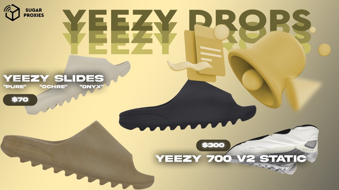 Order your YS DAILY ISPs and cover BOTH drops ONLY $.65 PER/ISP 💸

YZY 700 STATIC 3/5
YZY SLIDES 03/7

The SWEETEST ISPs around 

UNMATCHED QUALITY, AMAZING PRICES!⤵️

dashboard.sugarproxies.io/datacenter

♥️ +🚶+♻️+ TAG 2 &amp; JOIN DISCORD 
WIN 100 PACK YS DAILY ISP 🎁
discord.gg/2Rhb4u4H