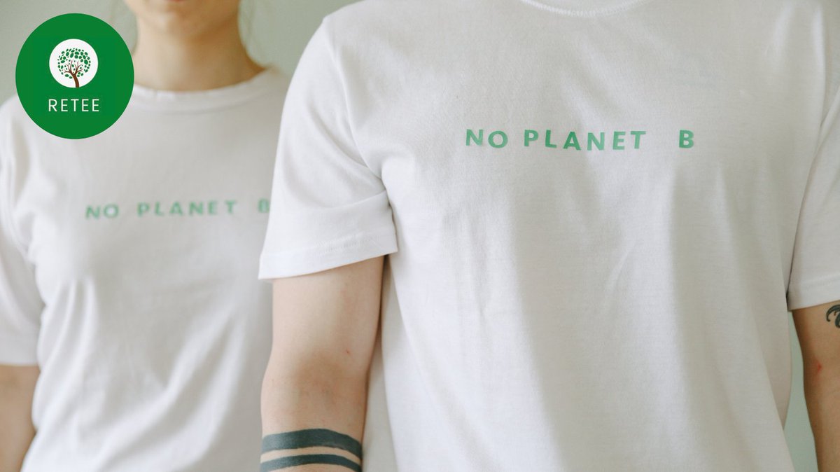 shopretee's tweet photo. NO PLANET B... 🌎
What we love about t-shirts is that you can always make a statement and stick up for what's important to you. For us it's saving the planet... Join us in our initiative by wearing our recycled tees. https://t.co/JfTqzDzmWb