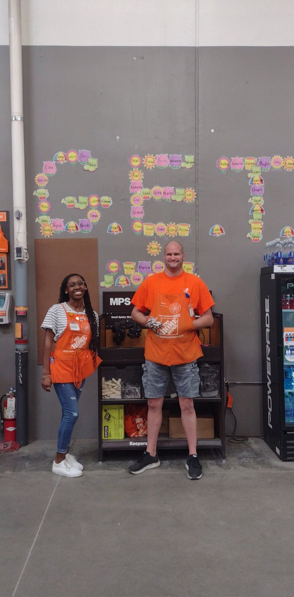 Between spinning the wheel for getting credit, to finishing our GET wall and making miss patty my cashier of the month Today was a good day @THD470_Micaela @0470_ColinASDS <a href="/JessicaR_THD/">Jessica Romero</a> <a href="/AnnieH_HD/">Annie Hernandez</a> <a href="/THD470_Ryan/">Ryan Lopez</a> <a href="/THD470_Susan/">Susan Hernandez</a> <a href="/michael_fraioli/">Michael Fraioli</a>