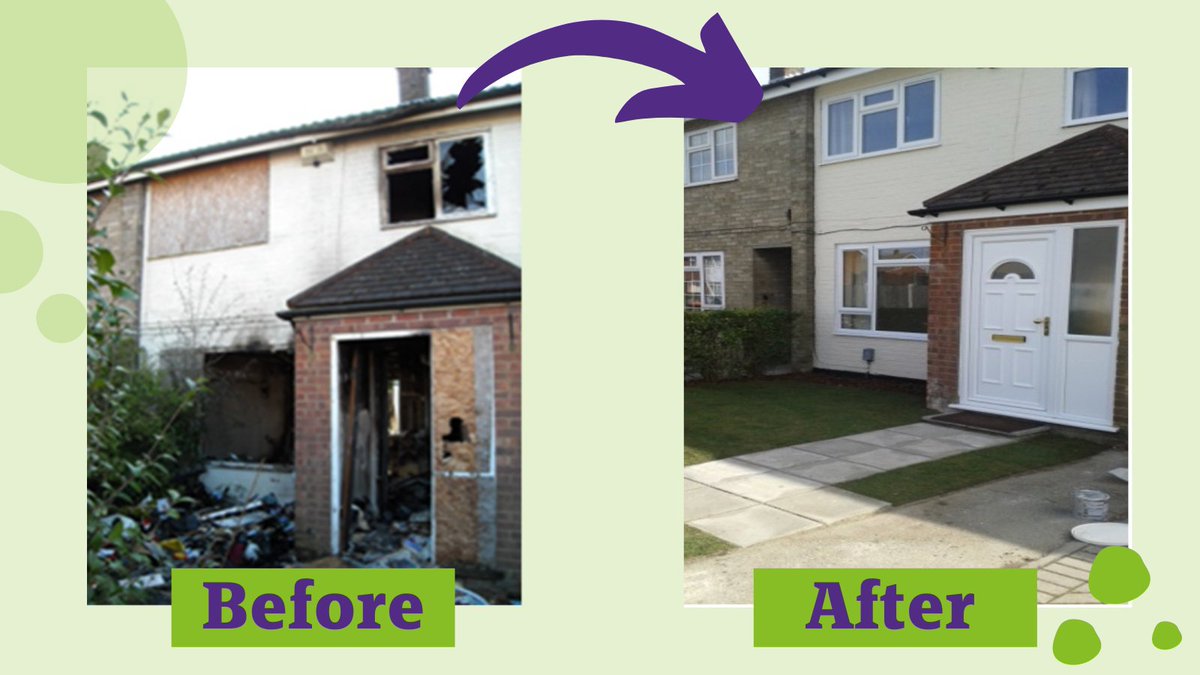 letstalkcentral's tweet photo. Who wants to live next door to an #emptyhome? They can be an eyesore and attract anti-social behaviour. Here's a before and after picture of a property our Empty Homes team brought back to life! Find out more: https://t.co/IuIgwQFUqz #EmptyHomesWeek2022 https://t.co/N6WOY8Z2QC