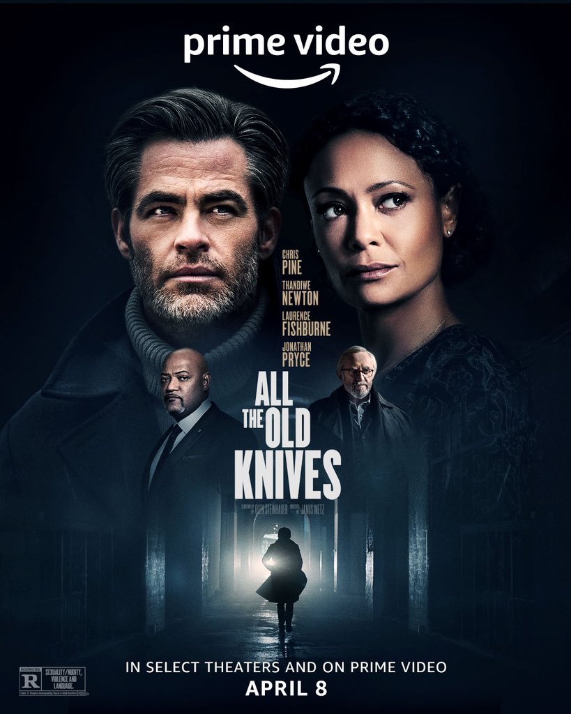 Who knew being in love could be the most dangerous mission of all? Two ClA agents must walk the line
between duty and their desire in this chilling thriller. #AllTheOldKnives premieres in select theaters and on
@primevideo April 8. #SpyVsSpy
