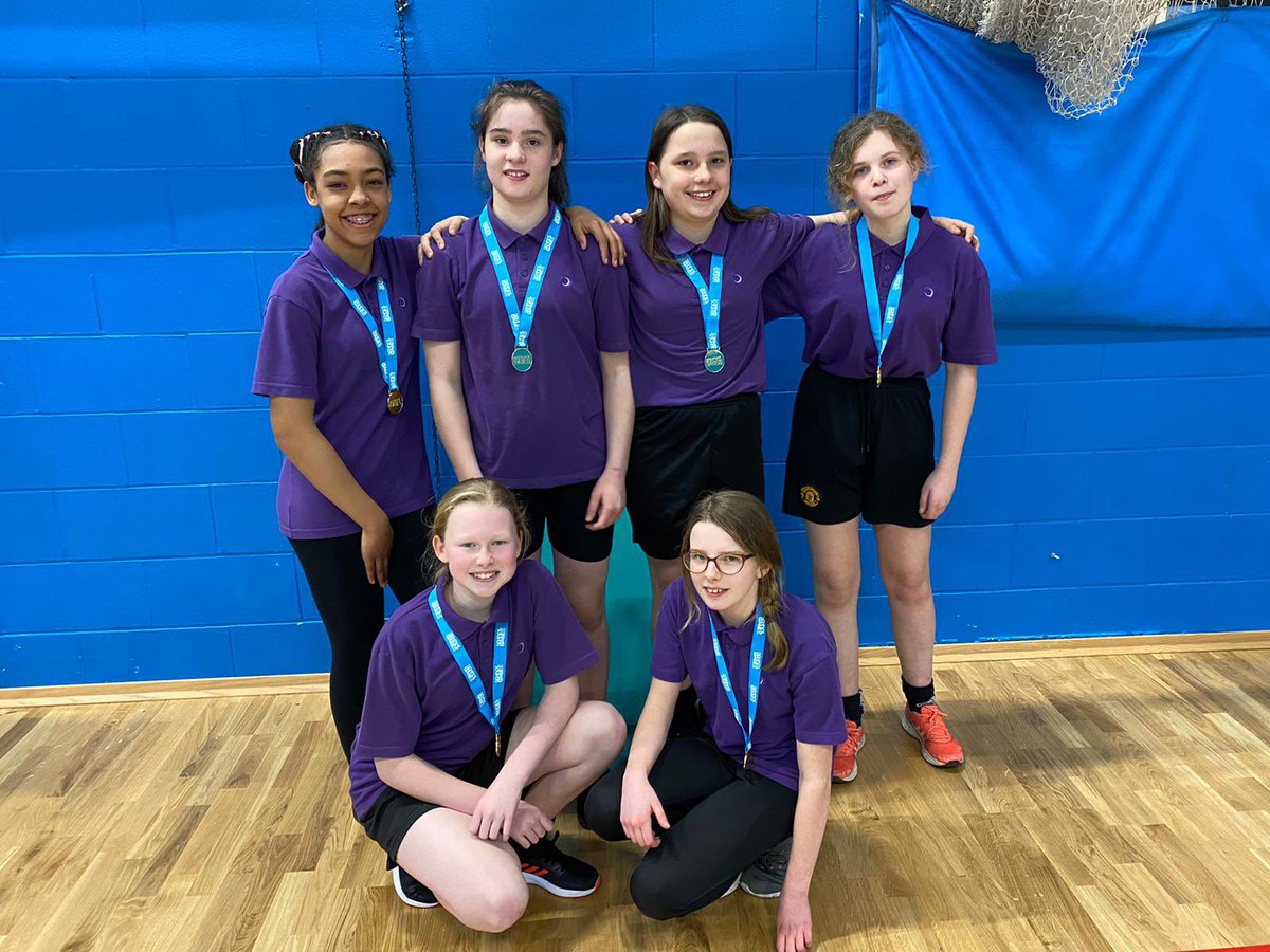 PortlandPE's tweet photo. Deja vu 🤩 Gold for girls 🥇 Bronze for boys 🥉 Our year 8 sportshall athletics team this time, again amazing attitude &amp; attributes on show 👌 Well done @TuxfordPE, @SerlbyPark, @OutwoodValleyPE &amp; @OaksPe, thanks for hosting 👍 #olympicvalues #portlandpower https://t.co/FCTB5w9m0R
