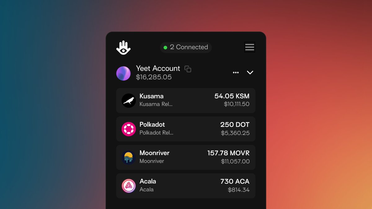 The Talisman wallet extension is now live on the Chrome Web Store 🎉

Download it today and unlock a world of web3 applications on Polkadot &amp; Kusama 🪐

talisman.xyz

#Polkadot #Kusama #web3