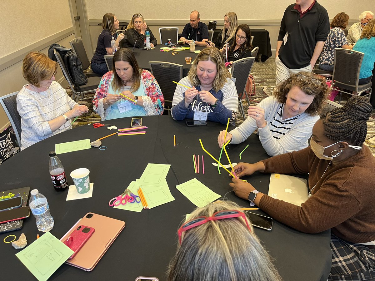 kcollazo's tweet image. Thank you so much to all the awesome educator engineers who joined our session today! Such fun and sharing of great ideas to advance #ElemSTEM🔥
#NCTIES22 #STEM 
@K5engineers