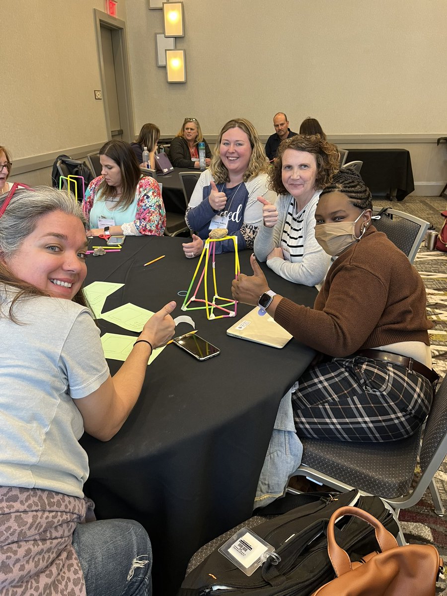 kcollazo's tweet image. Thank you so much to all the awesome educator engineers who joined our session today! Such fun and sharing of great ideas to advance #ElemSTEM🔥
#NCTIES22 #STEM 
@K5engineers
