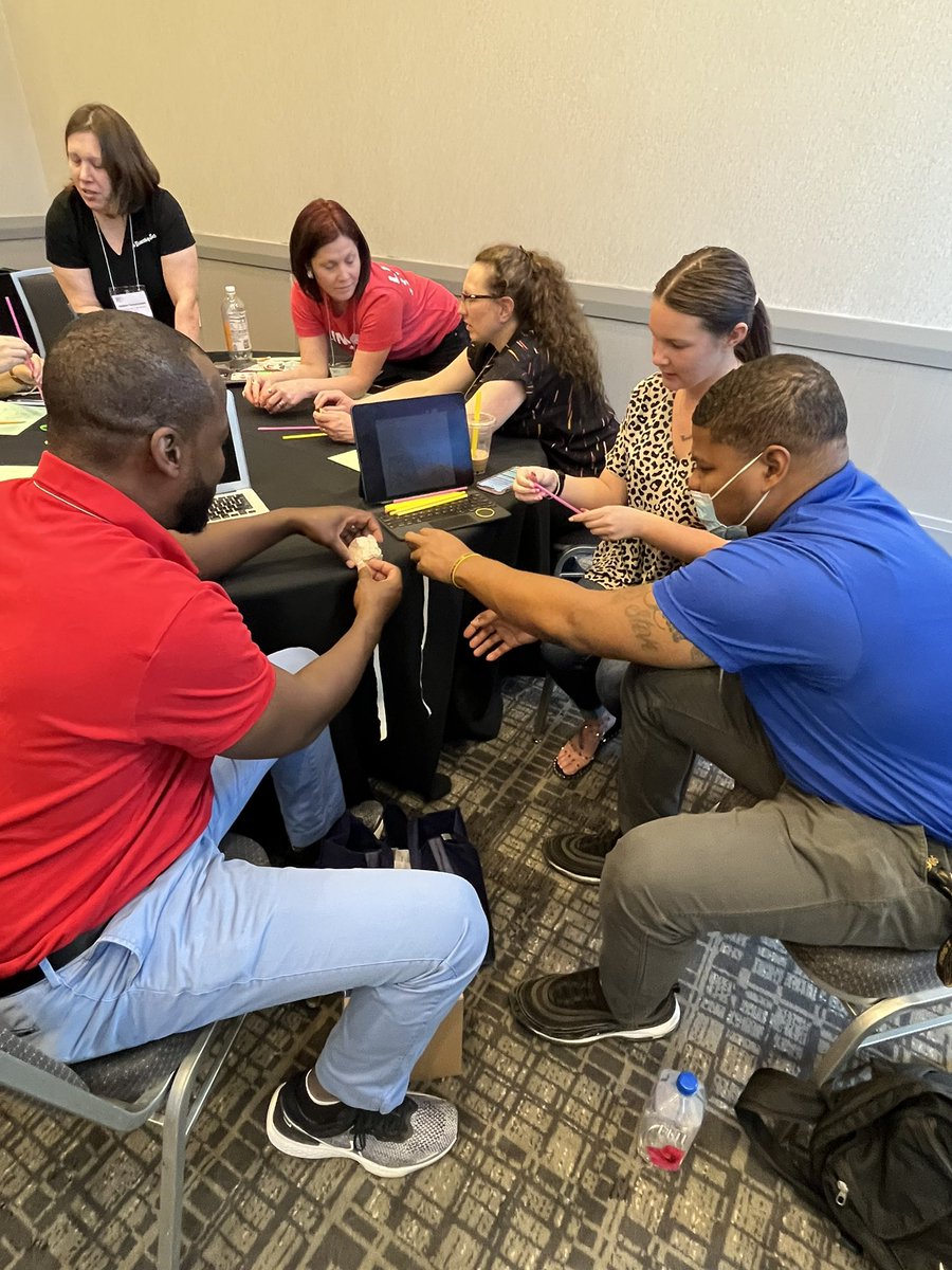 kcollazo's tweet image. Thank you so much to all the awesome educator engineers who joined our session today! Such fun and sharing of great ideas to advance #ElemSTEM🔥
#NCTIES22 #STEM 
@K5engineers