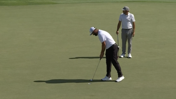 Hale Irwin missed from one inch at the British Open in 1983 and lost by one. RT <a href="/GoToTheLoop/">The Loop</a>: Jon Rahm may have just missed the shortest putt in the history of golf at any level. glfdig.st/zWNs50I9AB0
