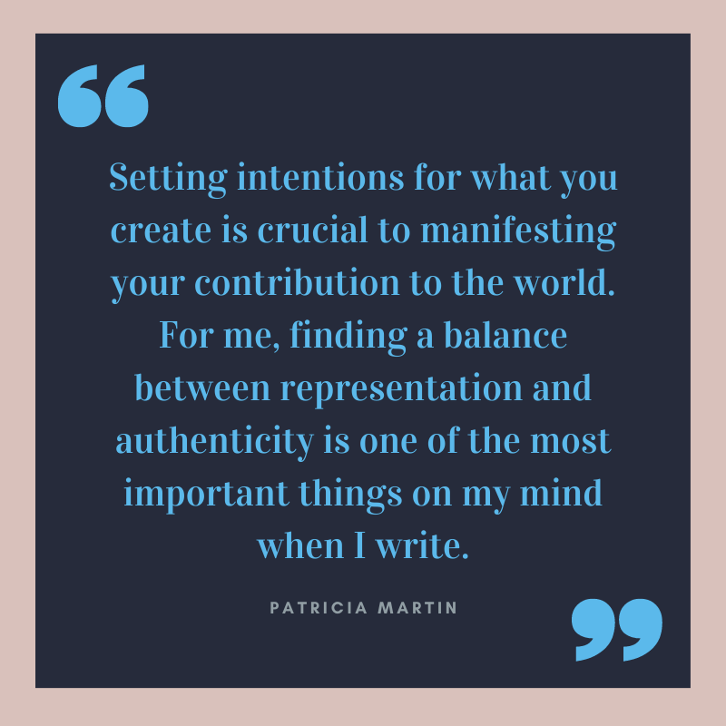 Patriciamwrites's tweet photo. As with all art, writing requires harmony between purpose and creativity. 🔥⁠🎨✍🏽⁠

#amwriting #writingcommunity https://t.co/zK024aTQl2