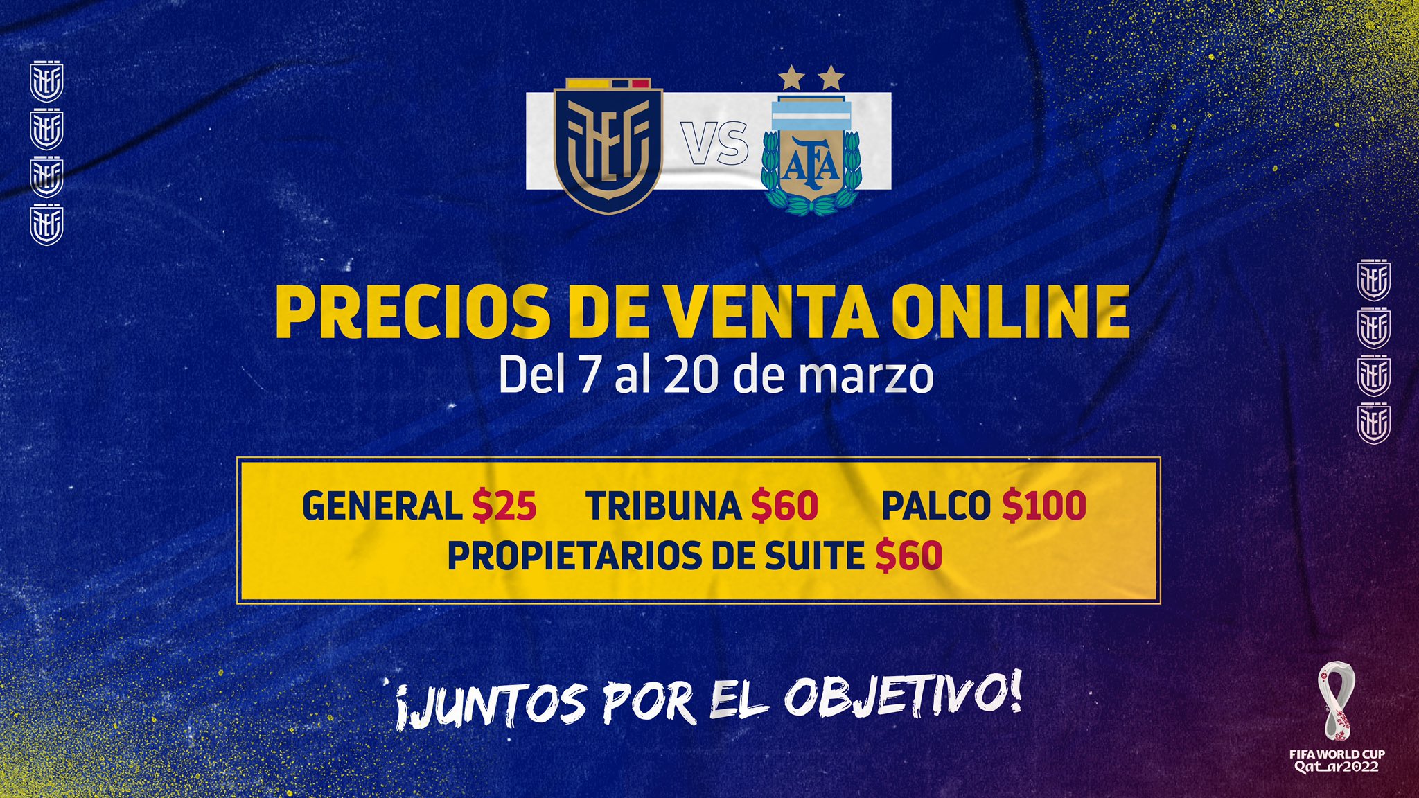 FEF 🇪🇨 on Twitter "🙌 Ecuador vs Argentina ¡Ven y disfruta de un