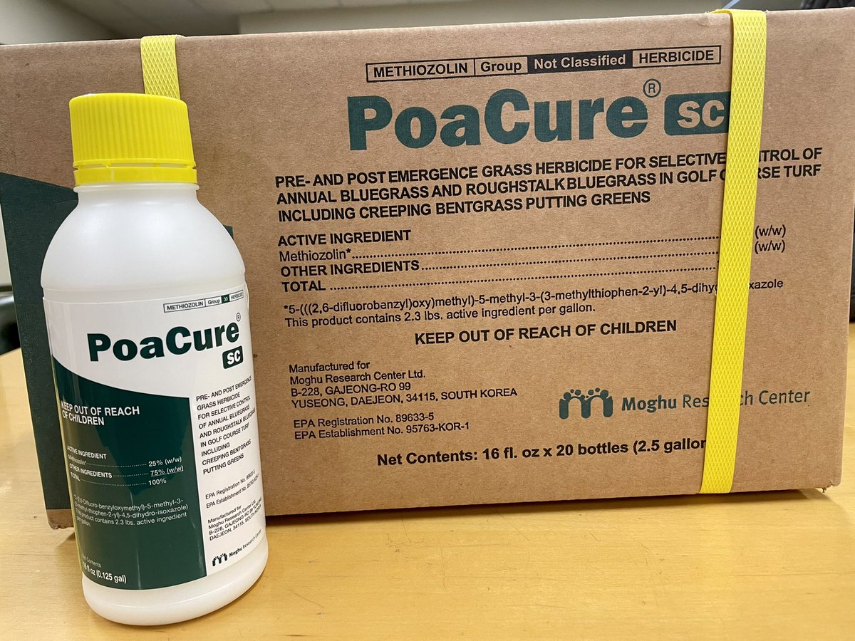 GrassRootsTurf's tweet image. Very excited to announce that we are now the Exclusive Distributor for PoaCure in our territory!  We greatly appreciate privilege! @MoghuUSA 
⛳️🏌️‍♂️