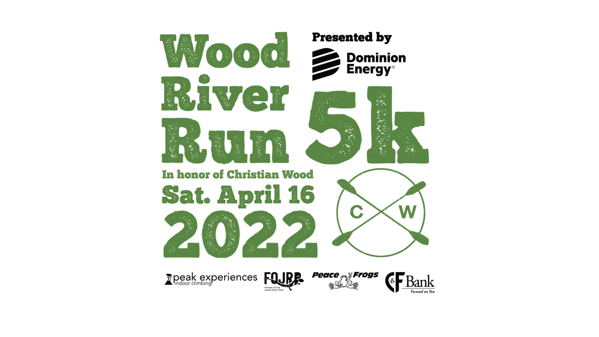 Come join in the fun for the "Wood River Run" EASY 5k on April 16th at Pony Pasture. Help support the James River Park and send young adventurers to Passages Adventure Camp!
jamesriverpark.org/sign-up-now-fo…