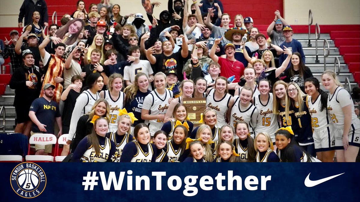 THIS Saturday Night your Lady Eagles will face a tough Greeneville team in Substate. Winner goes to state. Game is at 7PM at Seymour. Be loud, be proud, and come show your support! WE NEED YOU MORE THAN EVER! #WinTogether 🦅🏀

📆 Saturday 3/5
🆚 Greeneville
📍Seymour
⏰ 7PM
