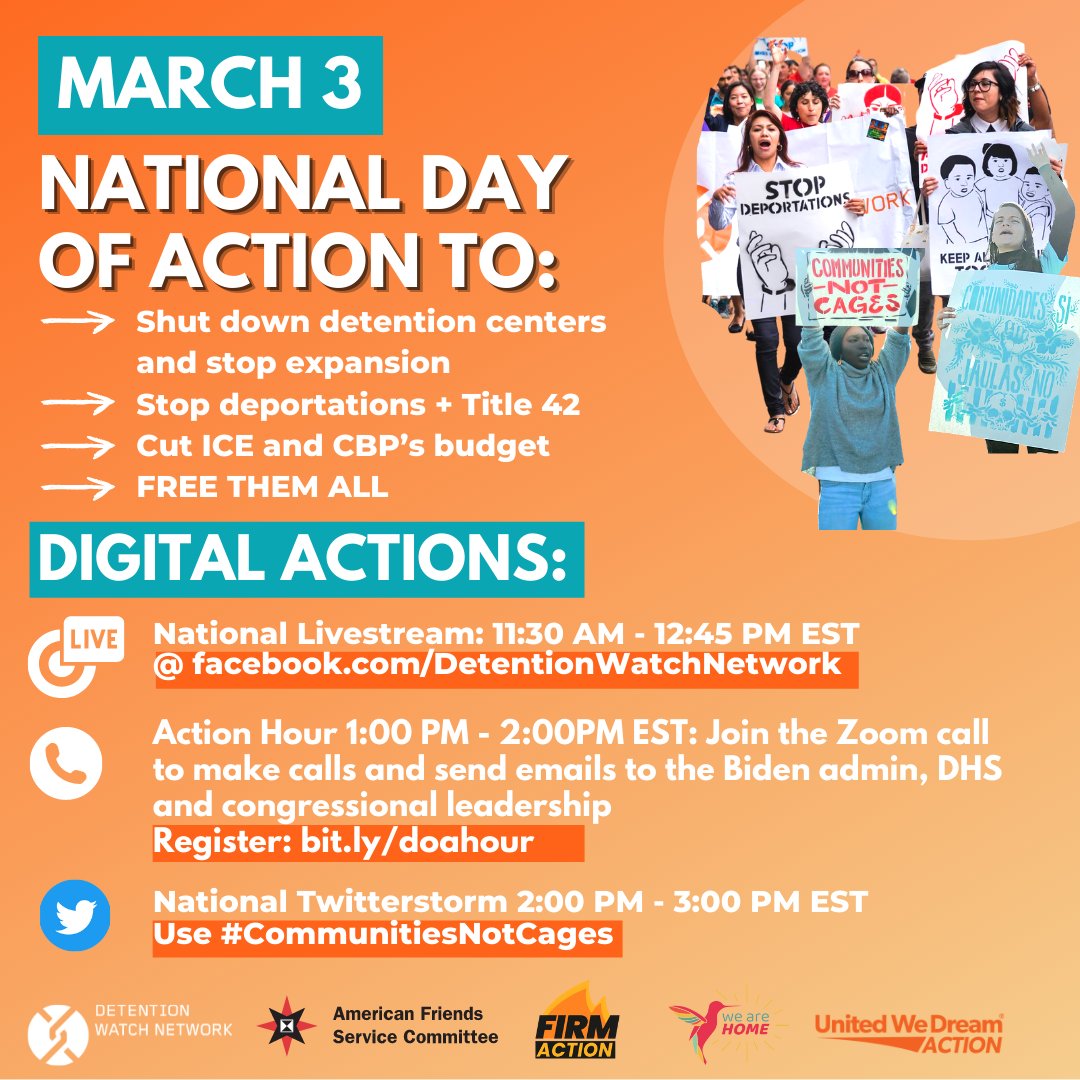 CSFNorwalk's tweet image. ways to engage digitally today! We believe that everyone can take part! 🧡💙💛#freethemall #CommunitiesNotCages