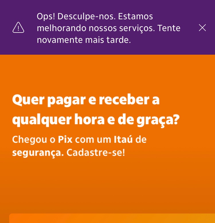 Kelsonbarbosa1's tweet photo. @itau @rcmaximo Já atualizei e nada! E já está me causando um imenso transtorno https://t.co/zClhv1xZX2