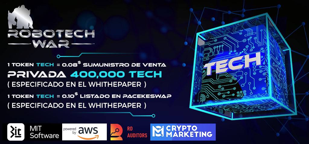 Robotechwar's tweet photo. ✅Transparente  ,duradero y serio para beneficios de todos. 😊🦾🥇🥇🥇

https://t.co/p2QgUUlZR9

✅Enlace de venta $TECH

https://t.co/Mew2G7hyCV https://t.co/rHN6hw5bEQ