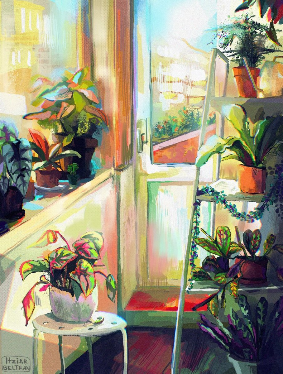 My favorite corner in my room 💚