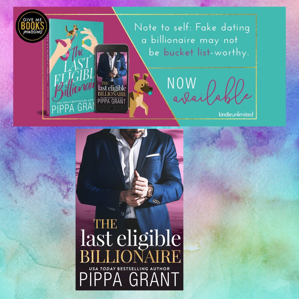 UpstairsLibrary's tweet photo. #NEW #KU "What a fantastically witty, fun, deliciously spicy read!" The Last Eligible Billionaire by @ReadPippa https://t.co/cctvVqvrZy https://t.co/P3c7xCGtKo
