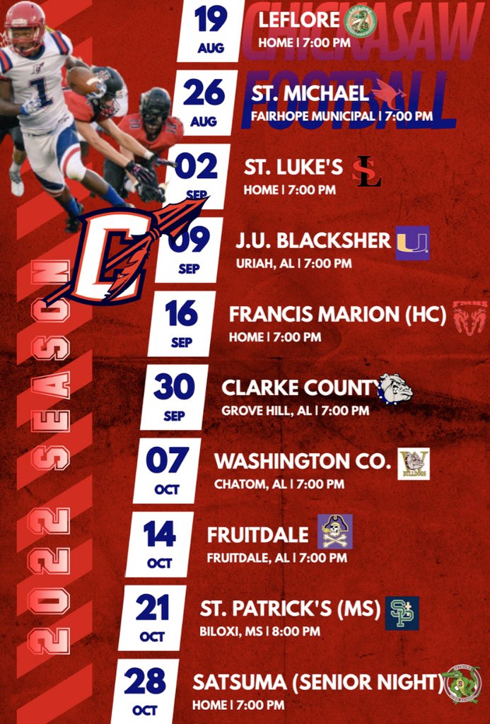 Chickasaw High School Football (Chickasaw_FB) Twitter