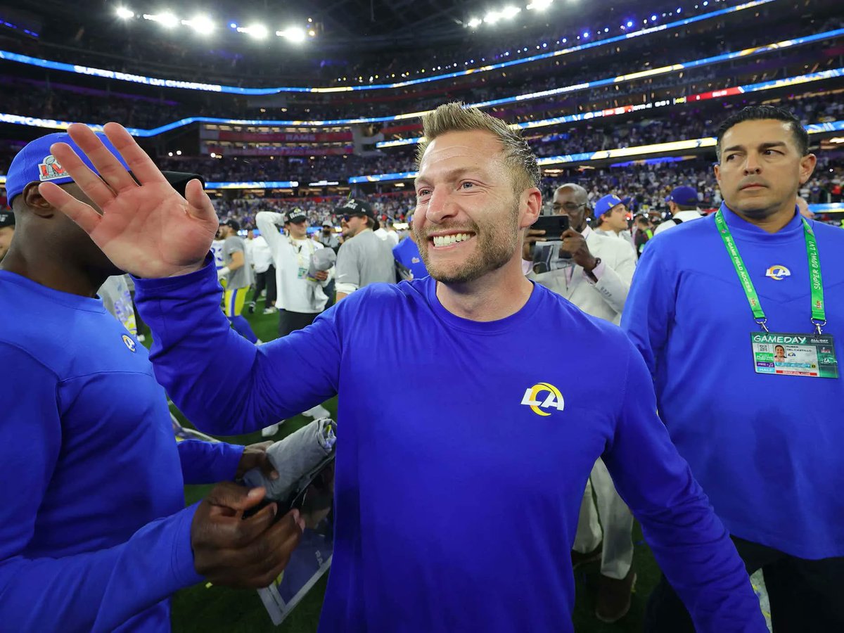 barstoolsports's tweet photo. While Most NFL Coaches Are In Indy This Week To Scout At The Combine, Sean McVay is in Cabo With His Fiancée Hanging Out On a Yacht Because The Draft Means Nothing To Him https://t.co/Bzv7jrPmYp https://t.co/81kiI0ppiw