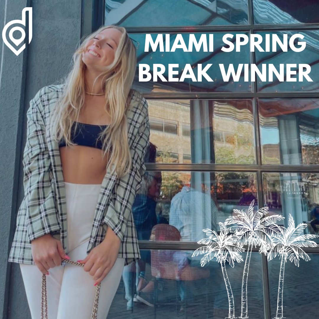 Next Stop- Miami! Congrats to the deetz Miami SB Winner, Jade! 🌴