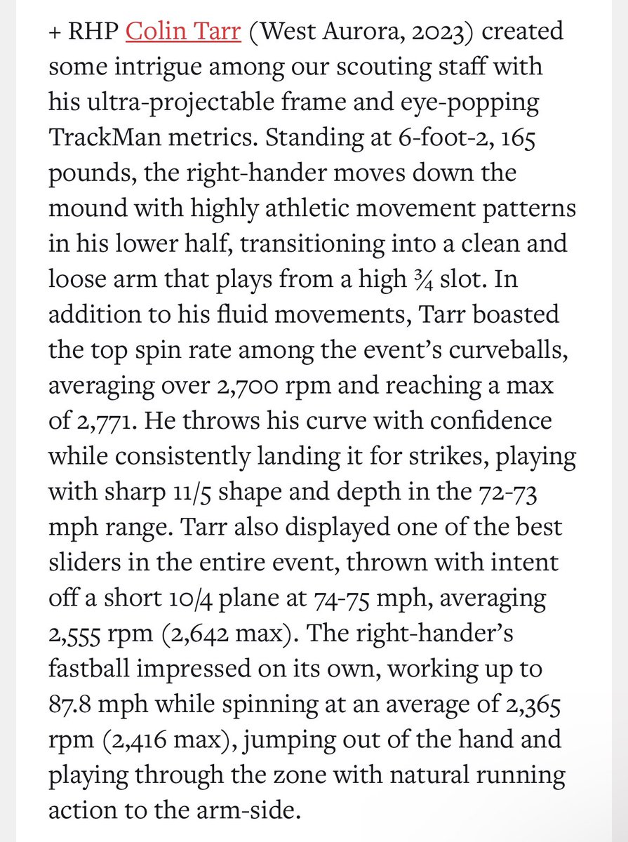 Stats from my latest showcase <a href="/awhsbaseball/">West Aurora Baseball</a> <a href="/K25_Baseball/">K25BaseballSoftball</a> <a href="/TopTierBaseball/">Top Tier Baseball 🇺🇸</a> <a href="/pistolplante/">Matt Plante</a>