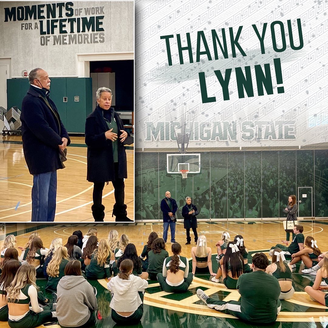 In celebration of Women’s History Month, we would like to recognize Lynn Weaver! A trailblazer for Spartans, Lynn was one of the first two Black cheerleaders at Michigan State in 1969. Thank you Lynn, for supporting Michigan State Athletics and for Investing in Champions