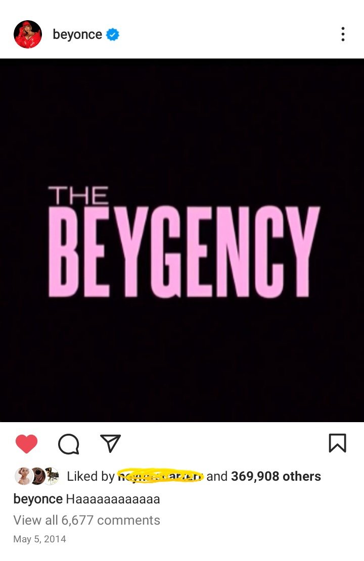 beyoncerelated's tweet photo. Remember when Beyoncé posted this?
#BEYGENCY https://t.co/RmCpaSPc6U