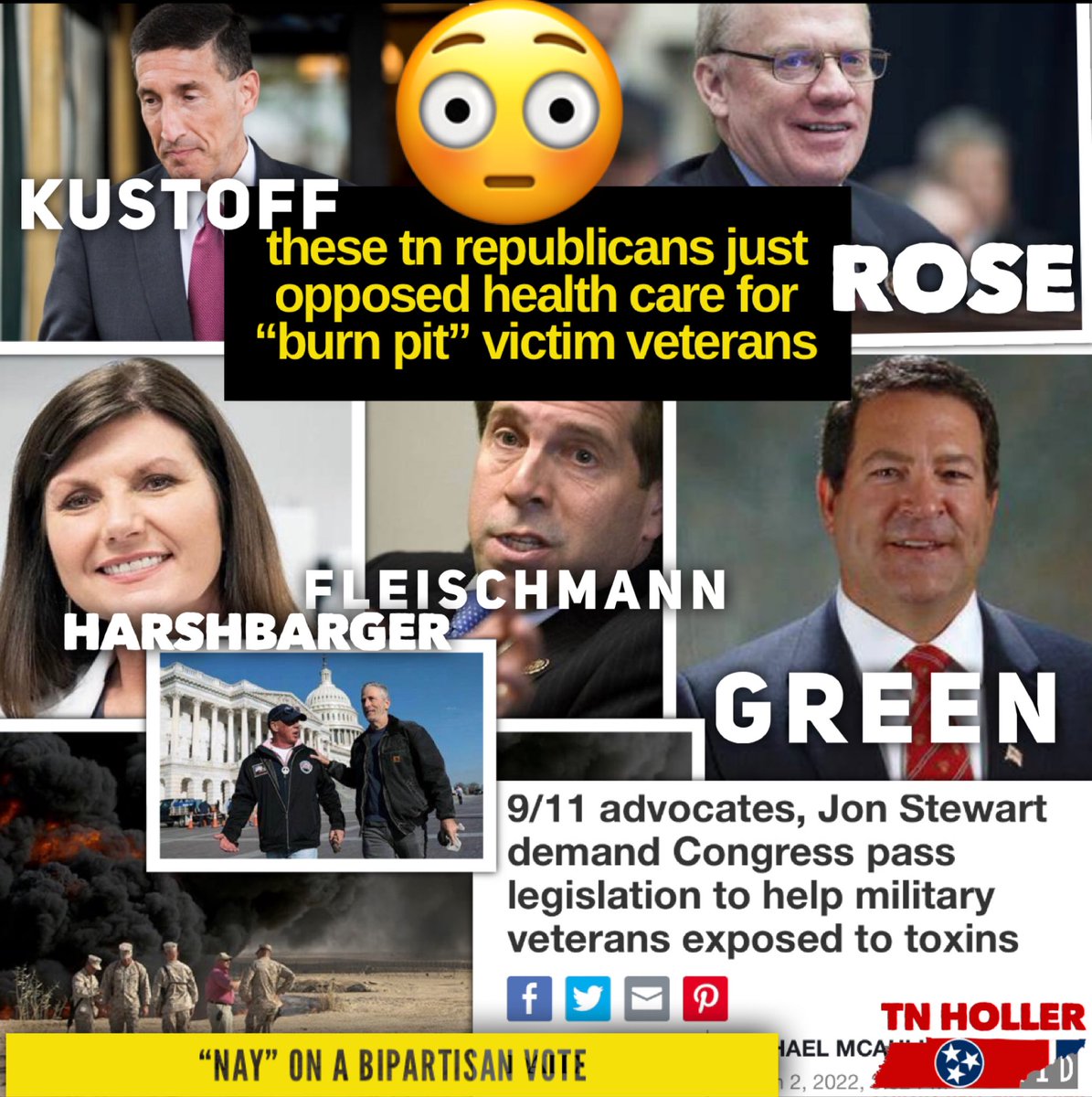 NoogaHoller's tweet photo. .@RepChuck you don’t support the troops? What is this trash? https://t.co/q9qaFzLKgr