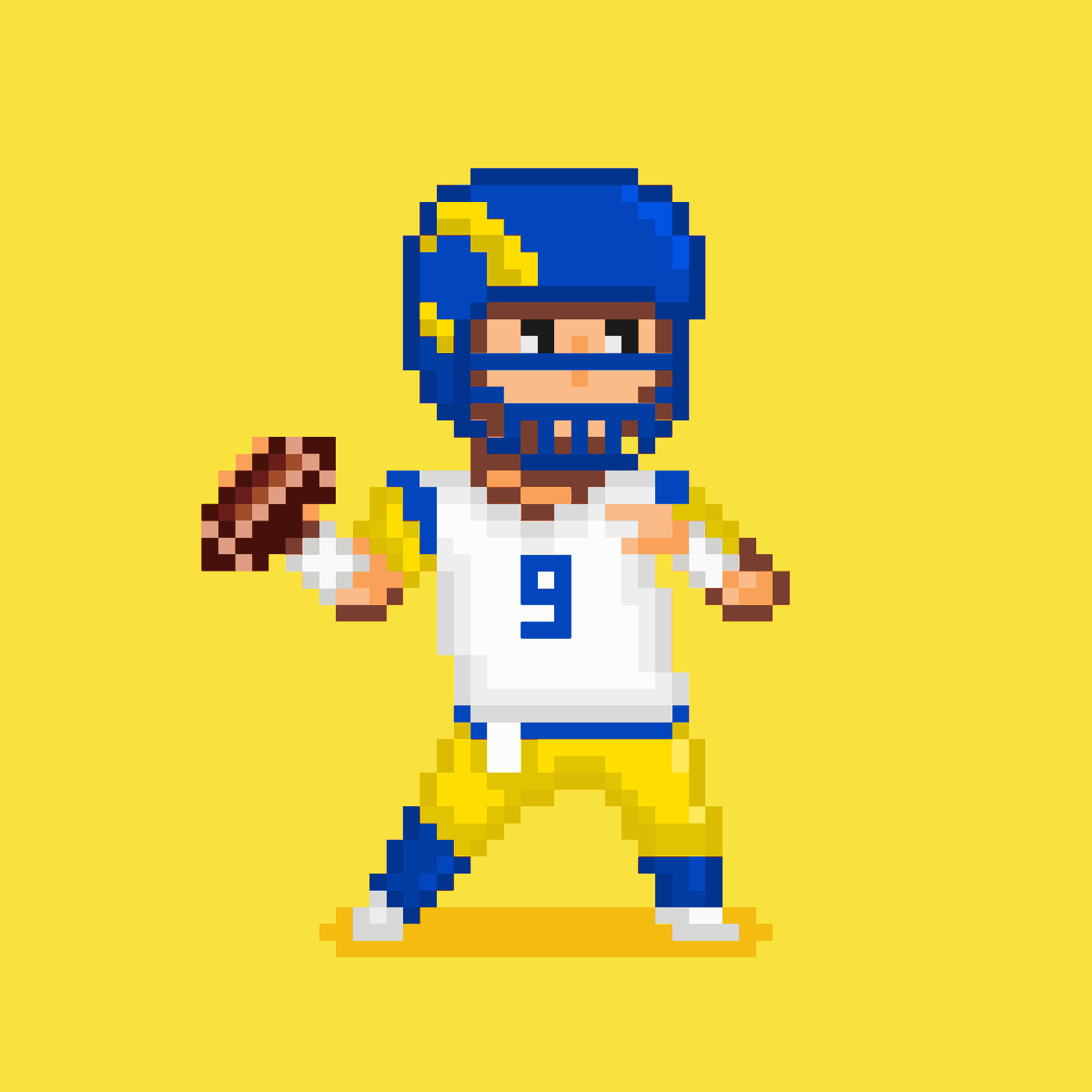 Pick6Pixelz's tweet photo. Pixel Sport NFTs | American Football NFT players in a digital pixel style | Available to buy on Opensea | Weekly releases, unlock-ables &amp; more 

🏈 FROM ONLY 0.02 ETH Poly (No Gas ❌)

https://t.co/YInYvJW0XH

#NFTs #NFTCommunity #nftpixelart #OpenSeaNFT #NFL #NFLCombine https://t.co/Pq4FcCVPdV