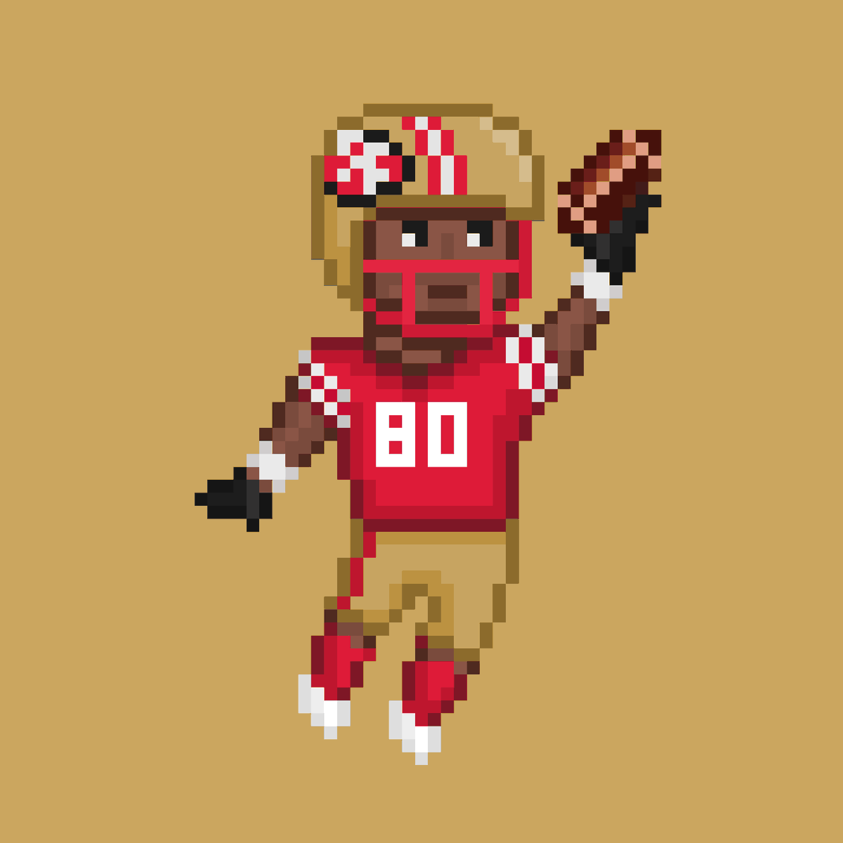 Pick6Pixelz's tweet photo. Pixel Sport NFTs | American Football NFT players in a digital pixel style | Available to buy on Opensea | Weekly releases, unlock-ables &amp; more 

🏈 FROM ONLY 0.02 ETH Poly (No Gas ❌)

https://t.co/YInYvJW0XH

#NFTs #NFTCommunity #nftpixelart #OpenSeaNFT #NFL #NFLCombine https://t.co/Pq4FcCVPdV
