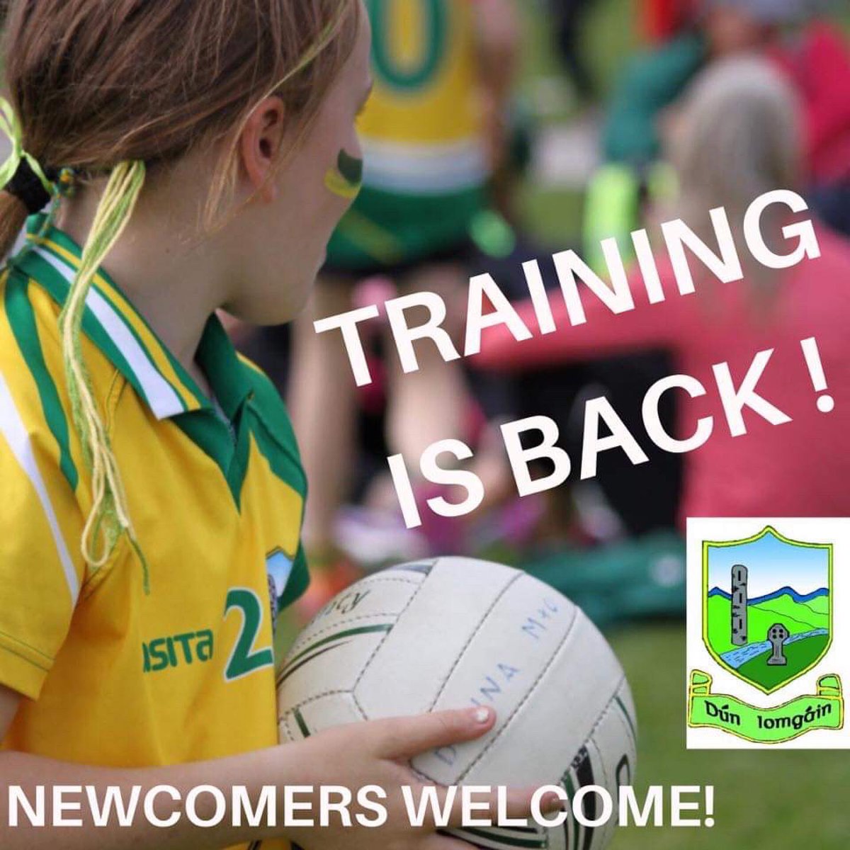 dunnamagginlgf1's tweet photo. 🎺 TRAINING IS COMING BACK🎺
🏐NEW MEMBERS WELCOME🏐
All groups from our Adult to Nursery to Mothers&others are back over the coming weeks.
NEW and CURRENT members can register now on https://t.co/Mbg9Z9SAtX
#lgfa #dunnalgfc #kklgfa @kilkennylgfa https://t.co/mtluYgBCOB