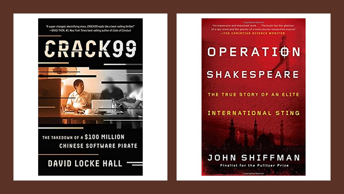 HSIPhiladelphia's tweet photo. On #WorldBookDay, we want to tell you about two gripping #books written about the complex & vital work conducted by #HSIPhiladelphia Special Agents. CRACK99 & Operation Shakespeare vividly detail #cybersecurity #antipiracy #stingoperations and #armsdealers. https://t.co/dGu3OqW7Ki