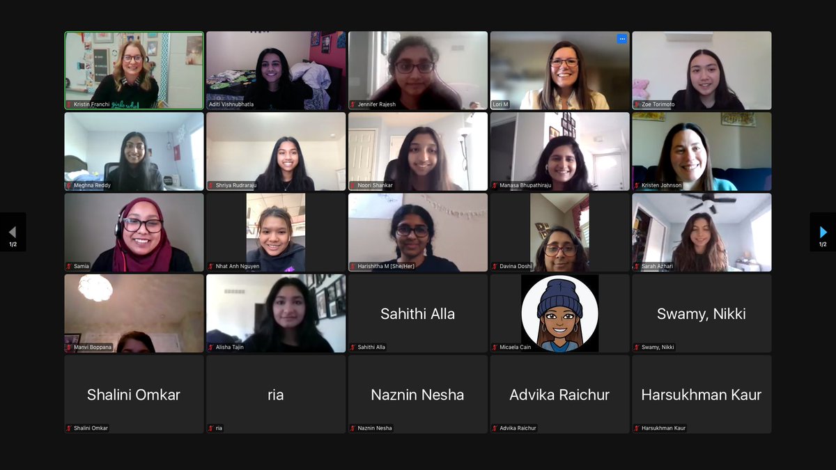 Girls Who Code NHS tweet media