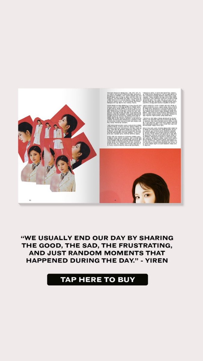 everglowside's tweet photo. #YIREN para a tmrw korea: “Geralmente terminamos nosso dia compartilhando os momentos bons, tristes, frustrantes e apenas aleatórios que aconteceram durante o dia.”

@EVERGLOW_twt #EVERGLOW https://t.co/YQblLmwzjt
