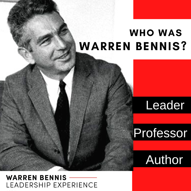 Who exactly was Warren Bennis? 🤔 He was the 22nd president of the University of Cincinnati. He left a remarkable impact on UC and we look forward to honoring his legacy with you at the Warren Bennis Leadership Experience.
