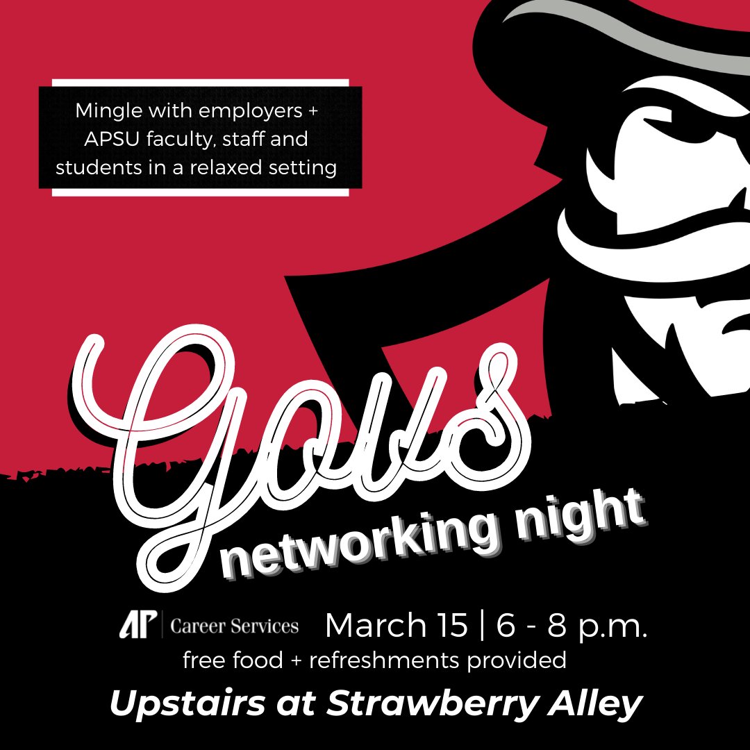 The all new two-day Spring Career Expo and Govs Networking Night are coming. Opportunities for all majors! Learn more about the 60+ employers and schools attending, and who they are looking to recruit, at: apsu.edu/careers/events.