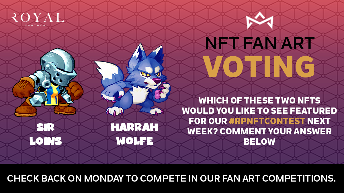 Our #RPNFTContest has shown much promise these past few weeks! Creators of various genres have come up with engaging fan art throughout our #competition. 

Which one of our two #NFTs do you want to see featured next? 🖼️

Let us know by commenting down below! 💎
