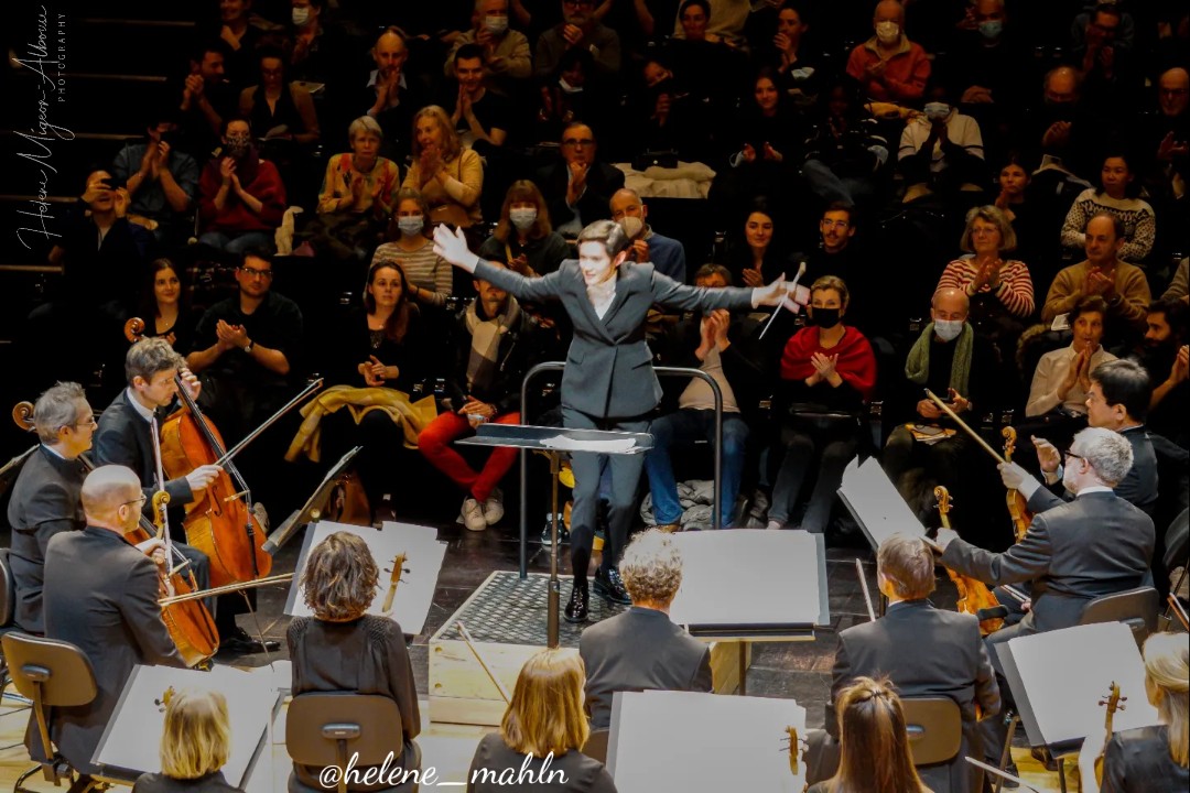 🎶 Bravo for this 3rd concert @OrchestreParis conducted by @marinalsop and @schildress_  tonight at the @philharmonie de #Paris
#HelenGrime #EveryoneSang #ClaireMélanieSinnhuber #HederaHelix3 #Tchaikovsky #Symphony6 
 #ClassicalMusic @lamaestraparis 
📷 @helene_mahln 3 march 2022