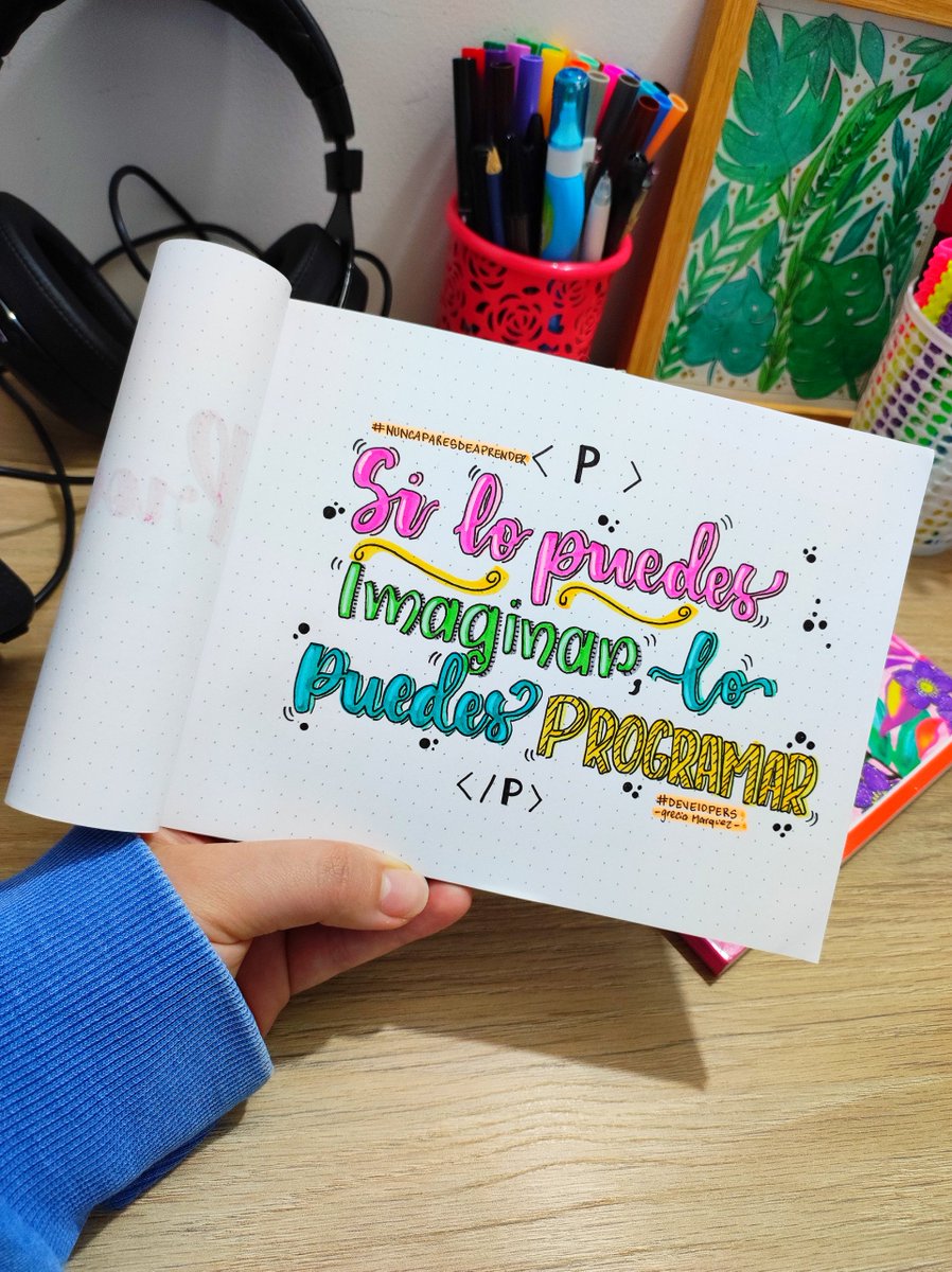 GreciaMarquez97's tweet photo. #developergirl #lettering #arte
✨✨✨✨✨✨✨✨✨✨✨😀 https://t.co/w9aT7cOudP