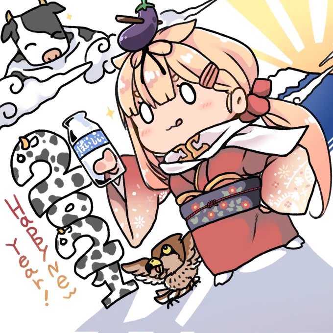 干支2018年～2021年イラストまとめ☝️🐶 